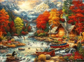 Bluebird Puzzle Treasures of the Great Outdoors