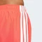 adidas 3-Streifen 3-Inch Badeshorts semi lucid red/white (Herren) Vorschaubild