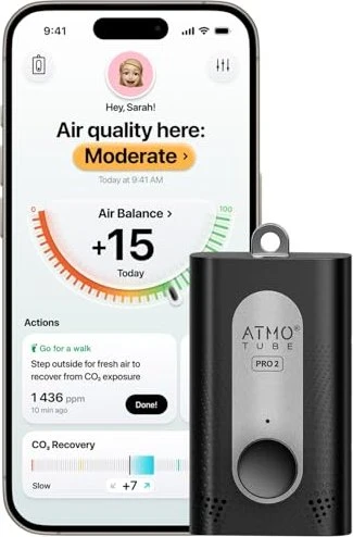 Atmotube Pro, mobiler Luftgütesensor