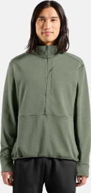 Odlo Essentials Multisport Midlayer Half Zip Funktionsshirt langarm shadow melange (Herren)