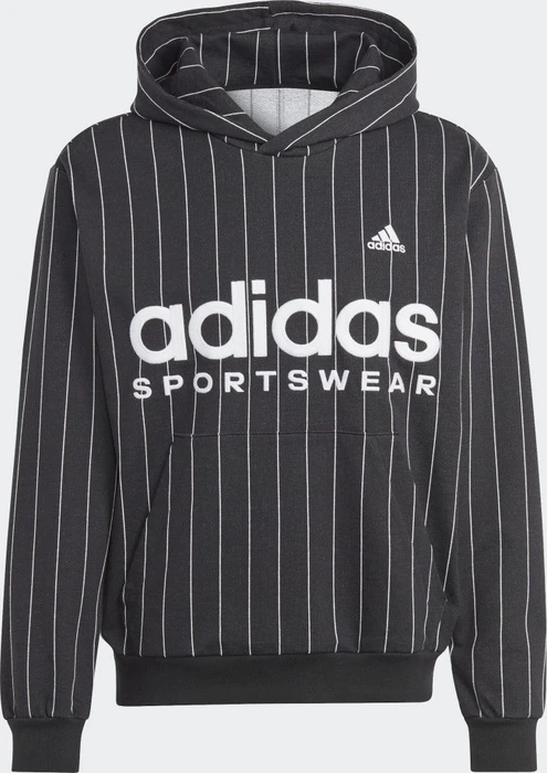 adidas Pinstripe Fleece Hoodie schwarz (Herren)