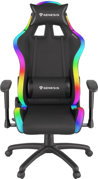 Genesis Trit 500 RGB Gamingstuhl, schwarz