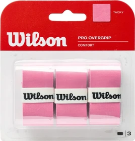 Wilson Comfort Pro Overgrip Griffband rosa, 3 Stück