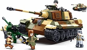 Sluban Army Battle of Budapest Large German Tank 2in1