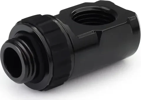 Alphacool Apex Grip 90° Winkeladapter G1/4" AG auf G1/4" IG, schwarz