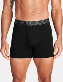 Under Armour Performance Cotton Boxerjock 3er Boxer Briefs black/steel (Herren)