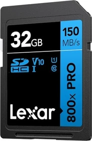 Lexar BLUE Series 800x PRO R150 32GB, UHS-I U1, Class 10