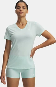 Under Armour Tech V Twist Funktionsshirt kurzarm refresh mint/white (Damen)