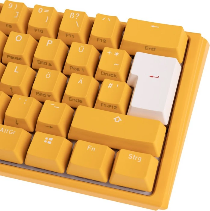 Ducky One 3 Yellow Mini PBT, LEDs RGB, MX RGB BLACK, USB, DE
