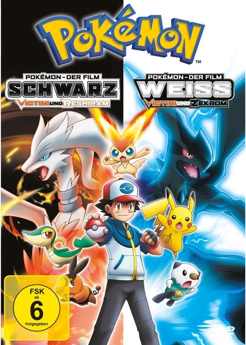 Pokémon - Der Film: Schwarz - Victini und Reshiram / Weiß - Victini und Zekrom (DVD)
