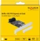 DeLOCK 4x SATA, 1x M.2 SATA, PCIe 3.0 x4 Vorschaubild