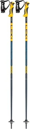Leki Spitfire Lite S Freeride Skistock denim blue/aegeanblue/mustard yellow (Modell 2024/2025)