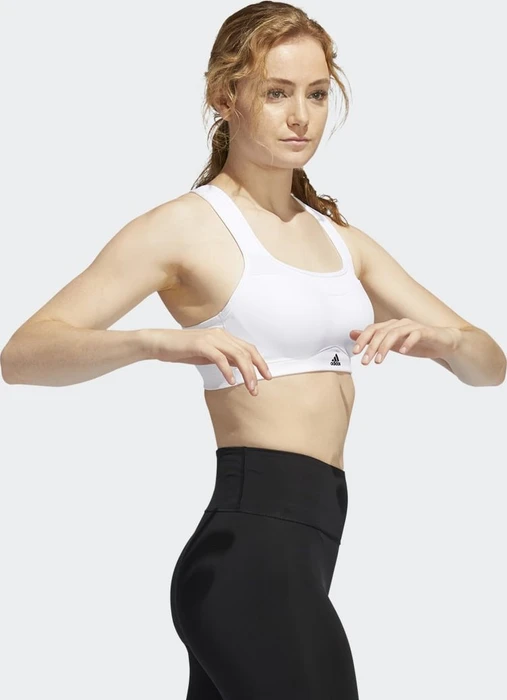 adidas TLRD Impact Training High-Support Sport-BH weiß/schwarz (Damen)