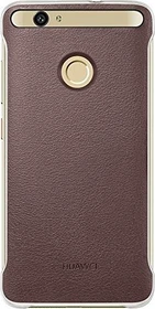 Huawei Leder Cover für Nova braun