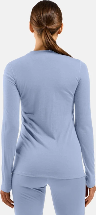 Odlo Natural Merino 160 Baselayer Funktionsshirt langarm blue heron (Damen)