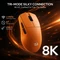Redragon M916 K1NG Ultra 8K Wireless Gaming Mouse orange, USB/Bluetooth Vorschaubild