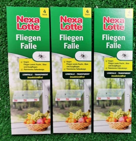 Evergreen Garden Care Nexa Lotte Fliegenfalle, 4 Stück