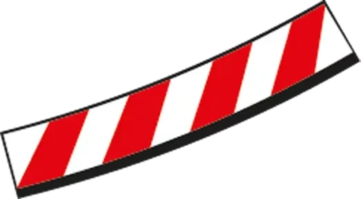 Carrera Digital 124/132/Evolution Zubehör Innenrandstreifen für Steilkurve 4 / 15 Grad