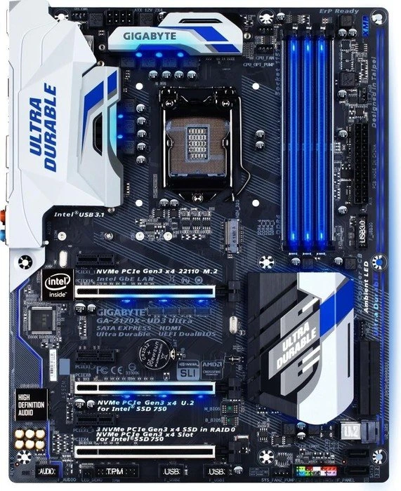 GIGABYTE GA-Z170X-UD3 Ultra (Intel 1151)