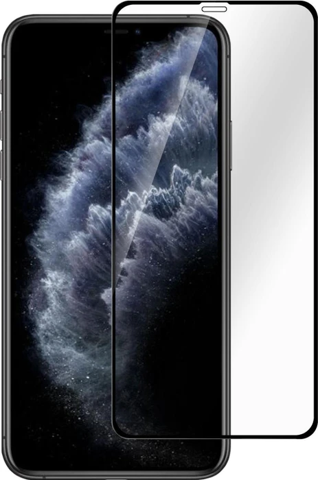 eSTUFF Titan Shield Full Cover Screen Protector für Apple iPhone 11 Pro schwarz
