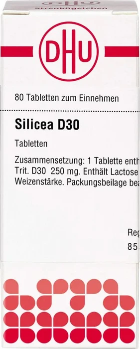 DHU Silicea D30 Tabletten, 80 Stück