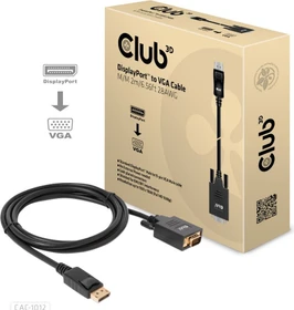 Club 3D DisplayPort/VGA Kabel 2m (CAC-1012)