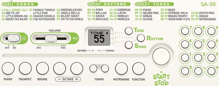 Casio SA-50