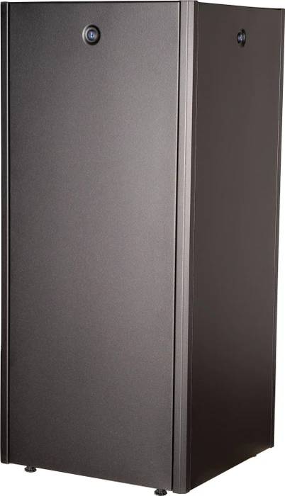 Roline / Secomp Basic 19" Netzwerkschrank 26HE, montiert, Glastür, IP20, RAL 9005, 600mm tief