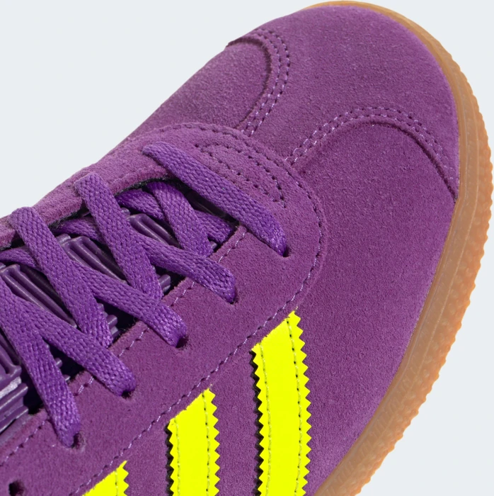 adidas Gazelle active purple/solar yellow/collegiate purple (Junior)