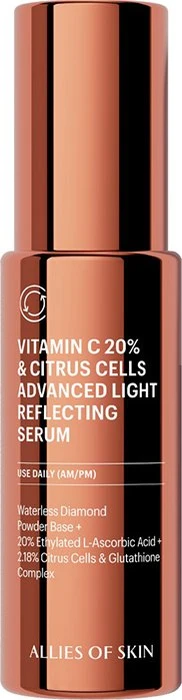 Allies Of Skin 20% Vitamin C Brighten + Firm Serum, 30ml