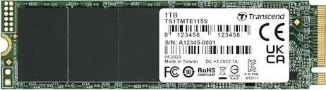 Transcend MTE115S, M.2