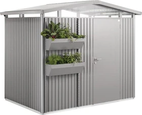 Biohort FloraBoard für Gerätehaus quarzgrau