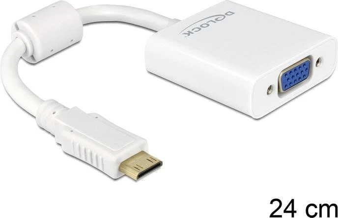 DeLOCK HDMI Adapter Typ C Mini [Stecker]/ VGA [Buchse]