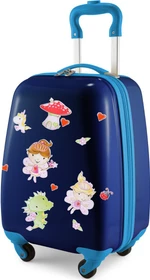 Hauptstadtkoffer For Kids reflektierende Aufkleber Feen Spinner 24l dunkelblau