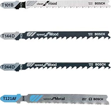 Bosch Professional Holz Metall Stichsägeblatt-Set, 30-tlg.