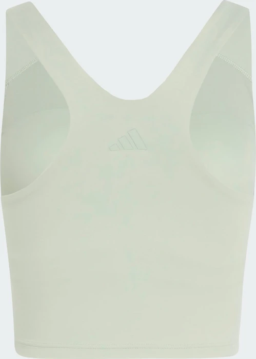 adidas All Me Medium-Support Bra Tanktop Sport-BH halo green (Damen)