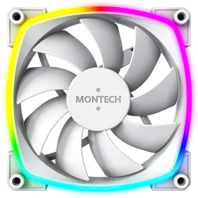 Montech AX120 PWM ARGB weiß, 120mm