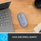 Logitech M350 Pebble Wireless Mouse Blue Grey, USB/Bluetooth Vorschaubild