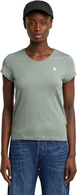 G-Star Eyben Slim V-Neck 2.0 T-Shirt kurzarm iceberg green (Damen)