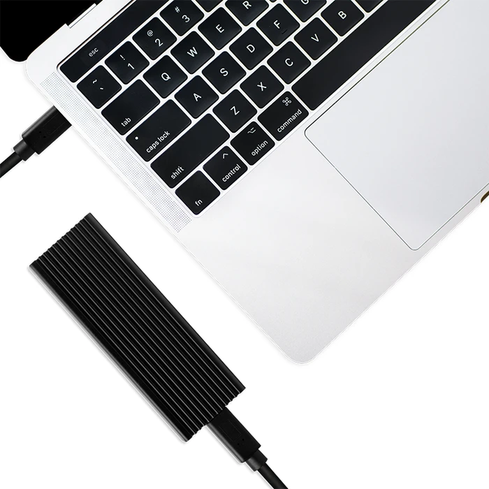 LogiLink externes Gehäuse, M.2 NVMe SSD, USB-C 3.1