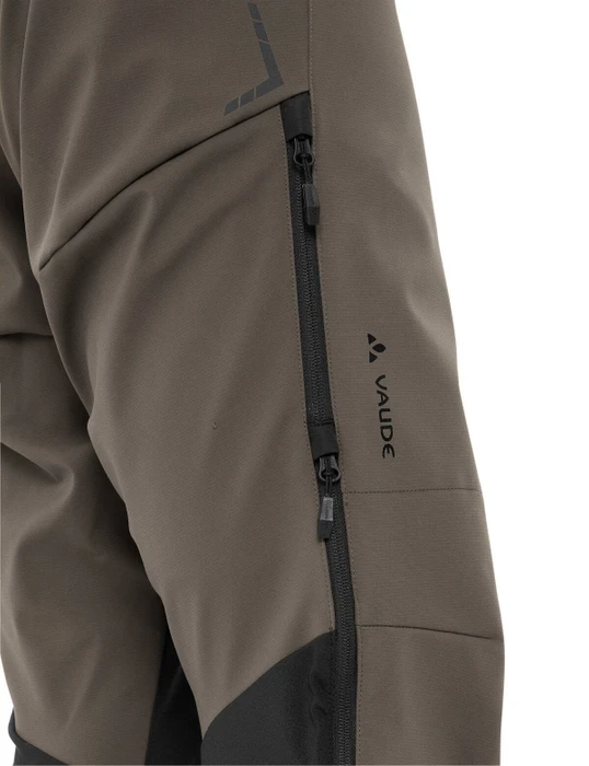 Vaude Qimsa Pro Softshell Fahrradhose lang deer brown (Herren)