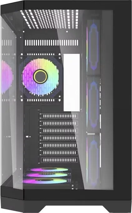 DarkFlash FT418 Pro Black, Glasfenster