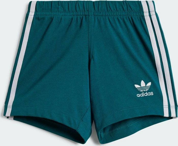 adidas Shorts T-Shirt Set legacy teal/white (Junior)