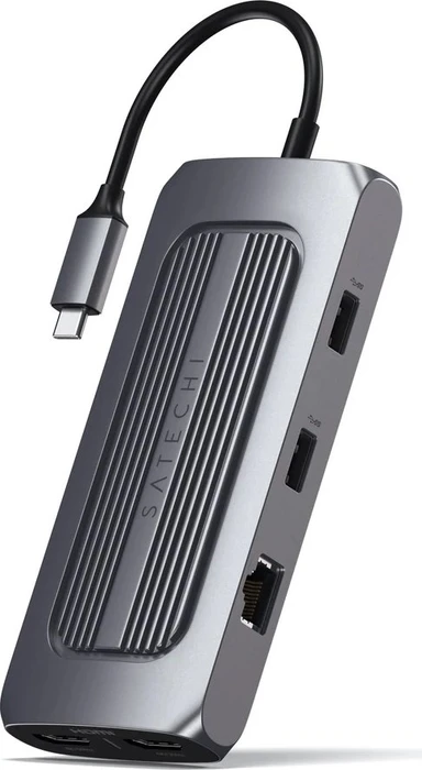 Satechi USB-C Multiport MX Adapter, USB-C 3.0 [Stecker]