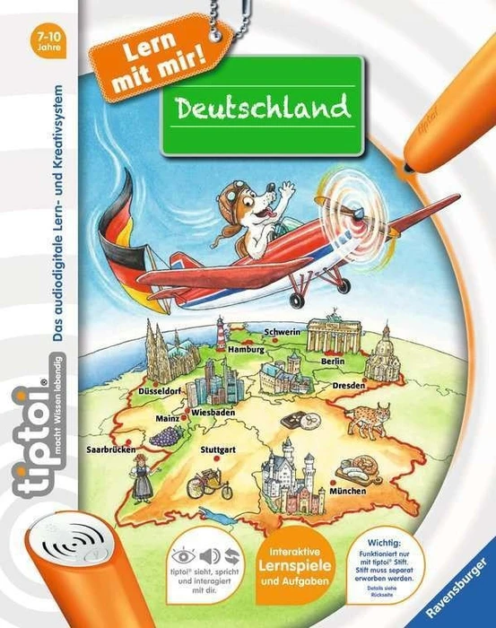Ravensburger tiptoi Buch: Lern mit mir!