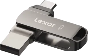 Lexar JumpDrive D400 32GB, USB-A + USB-C, USB 3.2 Gen 1×1