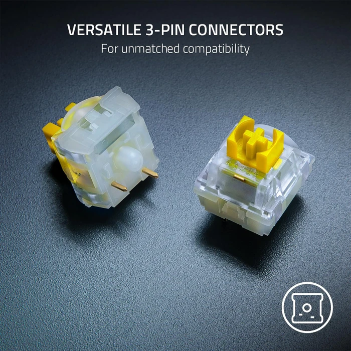 Razer Yellow Linear Gen-3 Switch Set, 36er-Pack