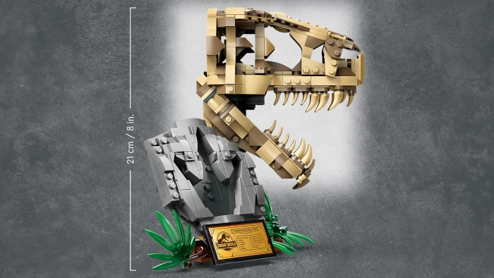 LEGO Jurassic World - Dinosaurier-Fossilien: T-Rex-Kopf