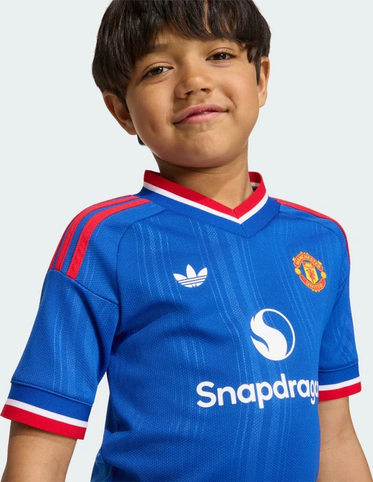 adidas Manchester United 2026/2027 Auswärtsausrüstung royal blue (Junior)