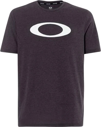 Oakley O-Bold Ellipse Funktionsshirt kurzarm blackout/light heather (Herren)